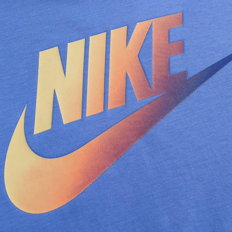 Nike Boys' Faux Two-Piece Long Sleeve T-Shirt