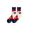 In Stock Plus Size Mid-Calf Jacquard Christmas Socks Bestseller