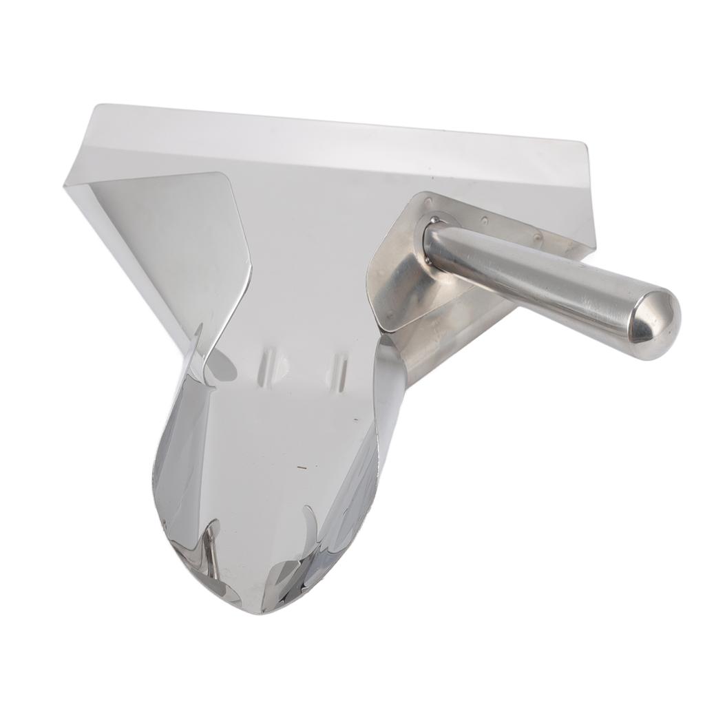 French Fries Shovel Rustproof Stainless Steel Food French Fry Popcorn Shovel French Fry Bagger Scooper for Cinemas
