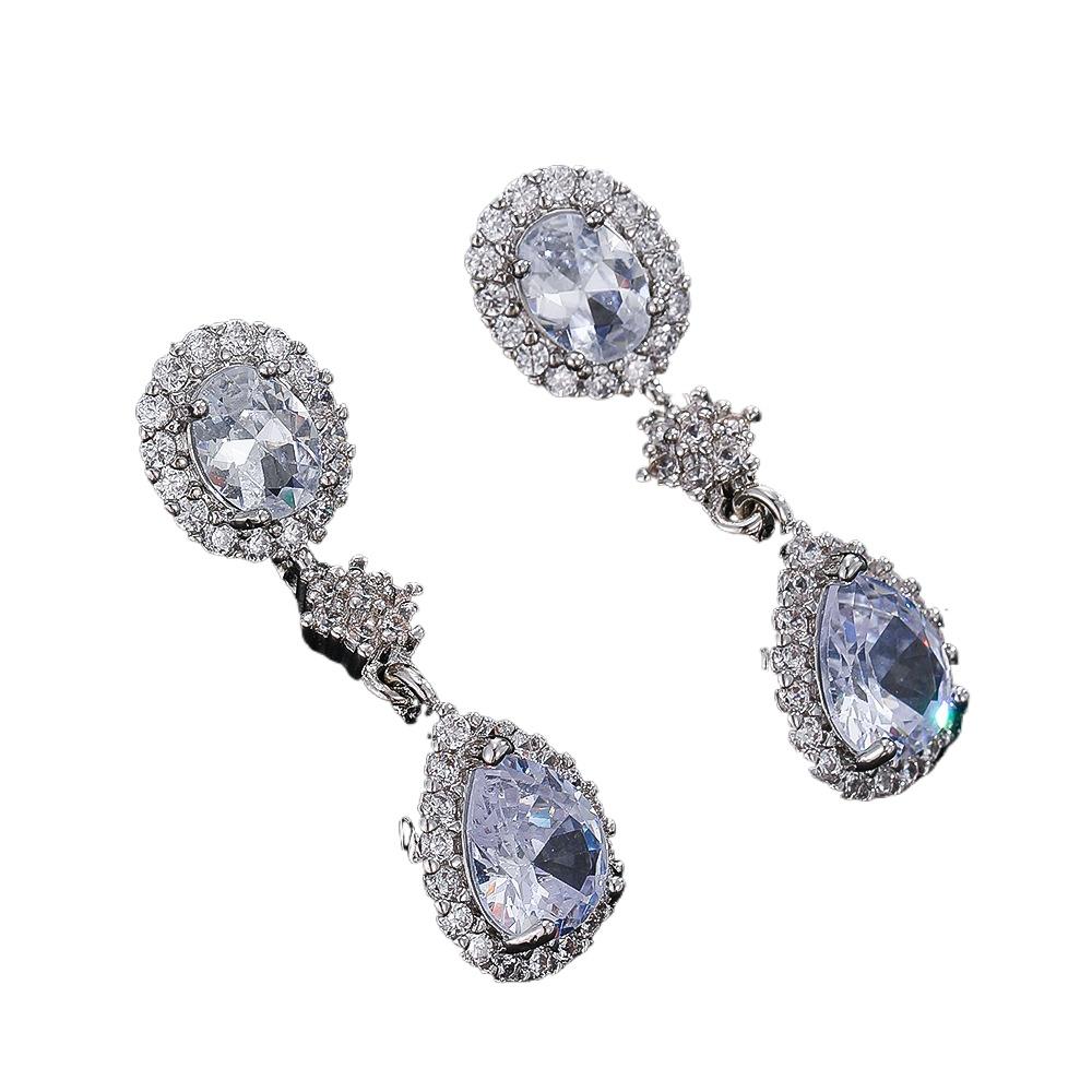 

Персонализированные серьги нового стиля, корейская мода, универсальные серьги-капли для женщин белый