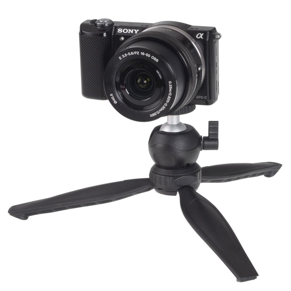 Etsumi Mini High Tripod, Pod, Black, VE-2140