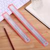 Stainless Steel 0.5mm Thick Ruler: 20cm & 30cm Metal Measuring Tool