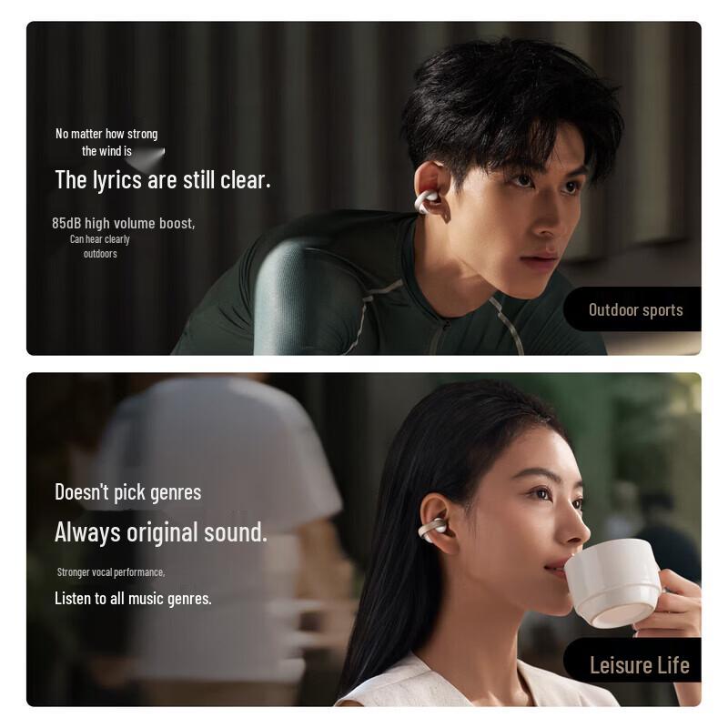 Soundcore Aero Clip Wireless Sport Earbuds