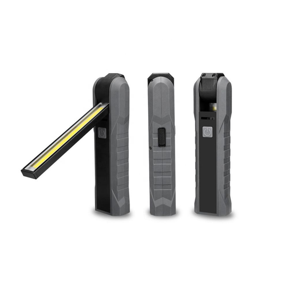 Portable Foldable USB Work Light 4 Mode COB Flashlight Rechargeable Magnetic LED Torch Flexible for