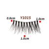 10 Pairs Transparent Band Half Eye Cat Eye False Eyelashes - 3D Layered, Natural, Thickening & Lengthening