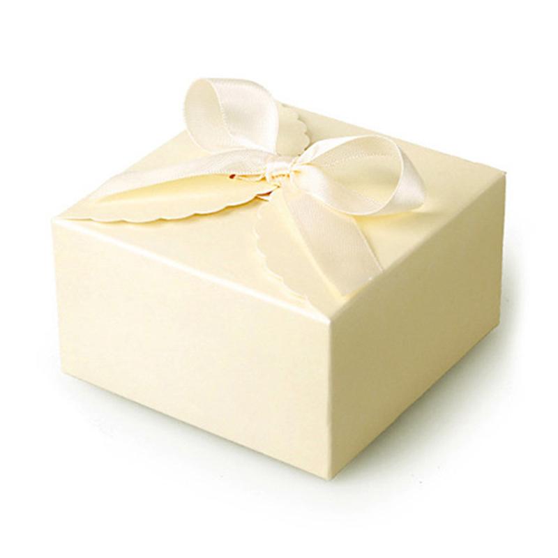 Jewelry Organizer Gift Box Necklace Earrings Ring Paper Packaging Box  9*9*5cm Paper Boxes