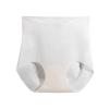 Women High Waist Ice Silk Ultra Thin Abdomen Shaping Hip Lifting Antibacterial Crotch Solid Briefs