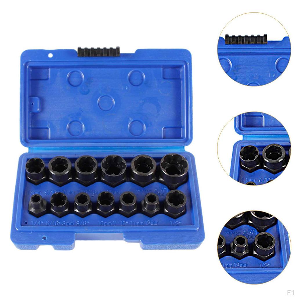 Nut Extractor Set Damaged Bolt Multifunctional Remover Nuts Removal Tools for