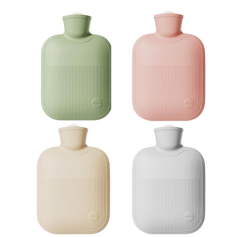 Large hot water bottle 1000ml portable reusable hot water bottle suitable for menstruation to drive away cold and keep warm