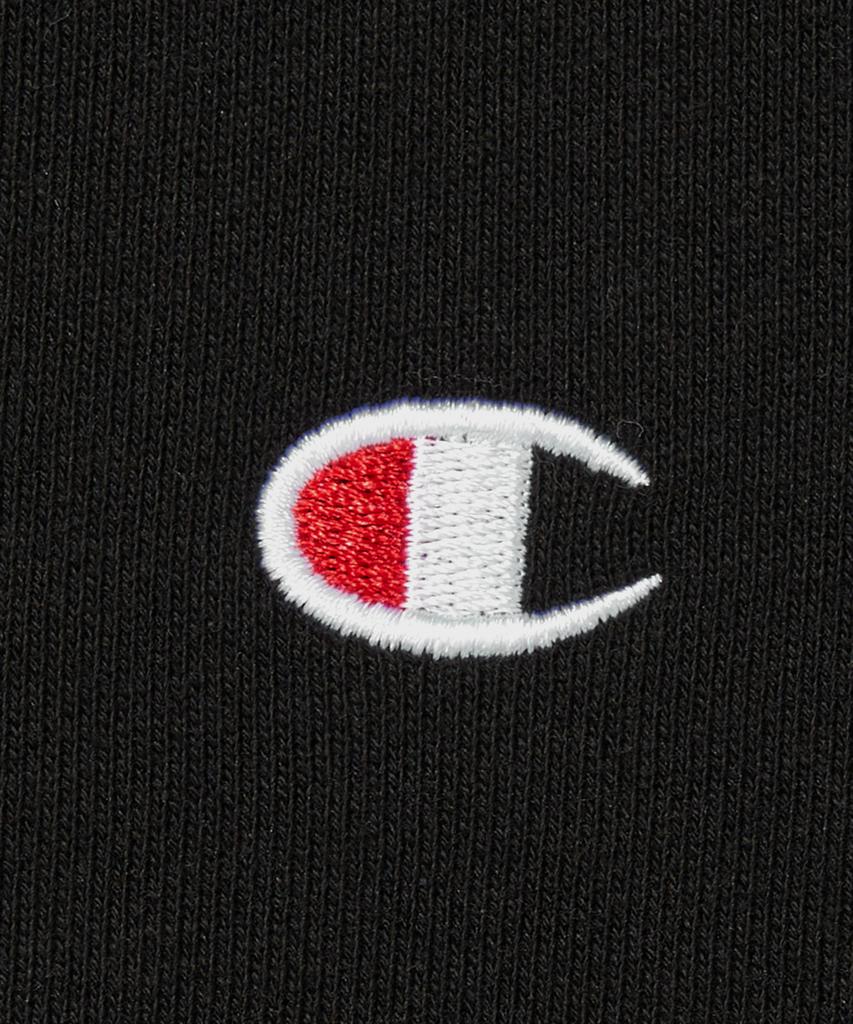 Champion C-Logo Zip-Up Hoodie Black