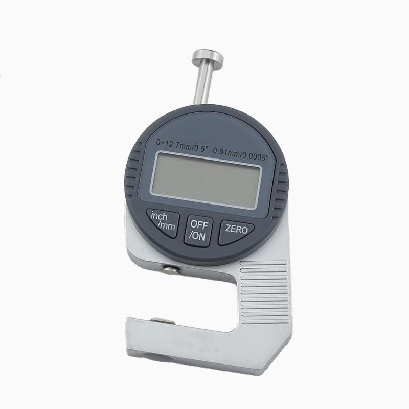 High-Precision Digital Thickness Gauge 0-10mm for Leather, Fabric, Paper