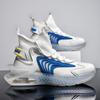 22 new mesh breathable casual shoes running shoes large size thick sole medium and high top sports shoes
