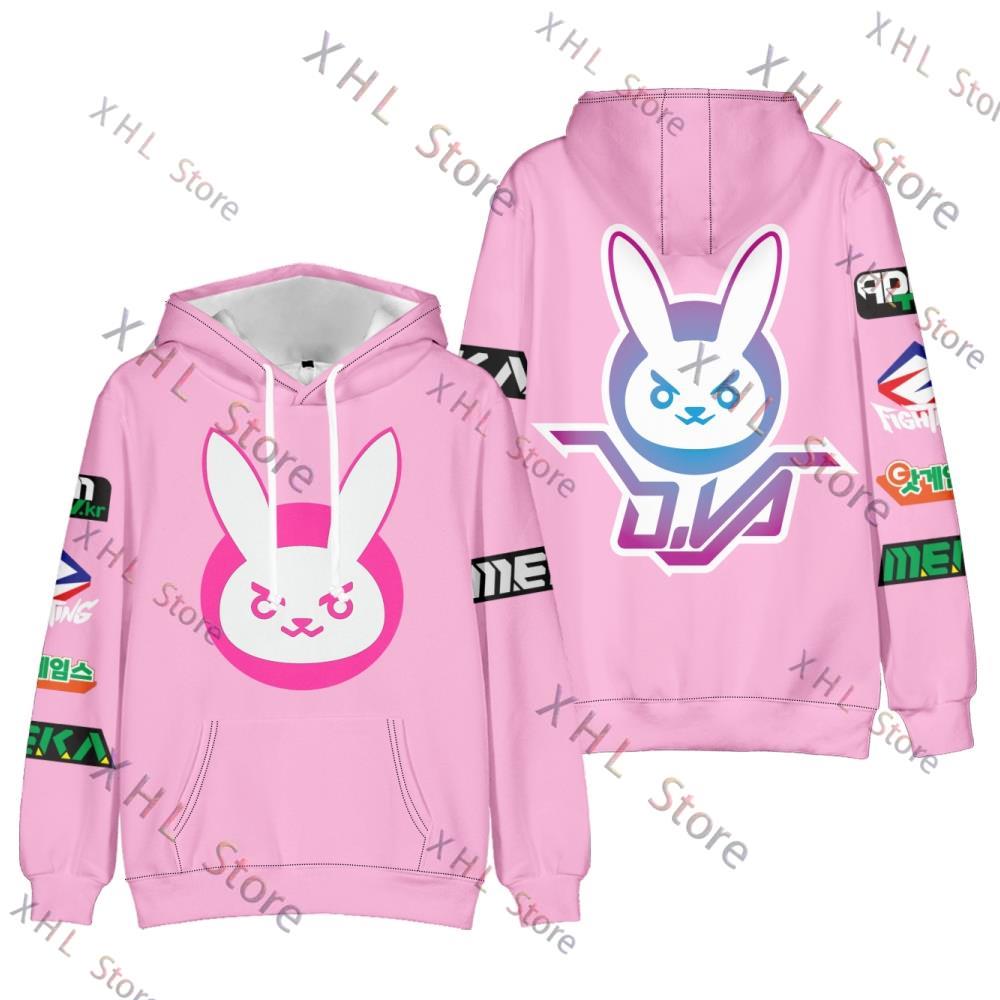 Cool Anime Dva Mikina Cosplay Pulovr Osobnostní Logo Mikina Cool Dámské A Pánské Ležérní Streetwear Oblečení Králík Kawaii Dětské T
