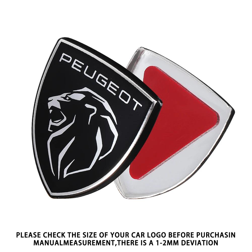 Autoaufkleber 2025 Heiß Für Peugeot 207 3008 206 208 308 5008 407 508 307 4008 2008 1 Stück Auto Lenkrad Mittelabdeckung Emblem