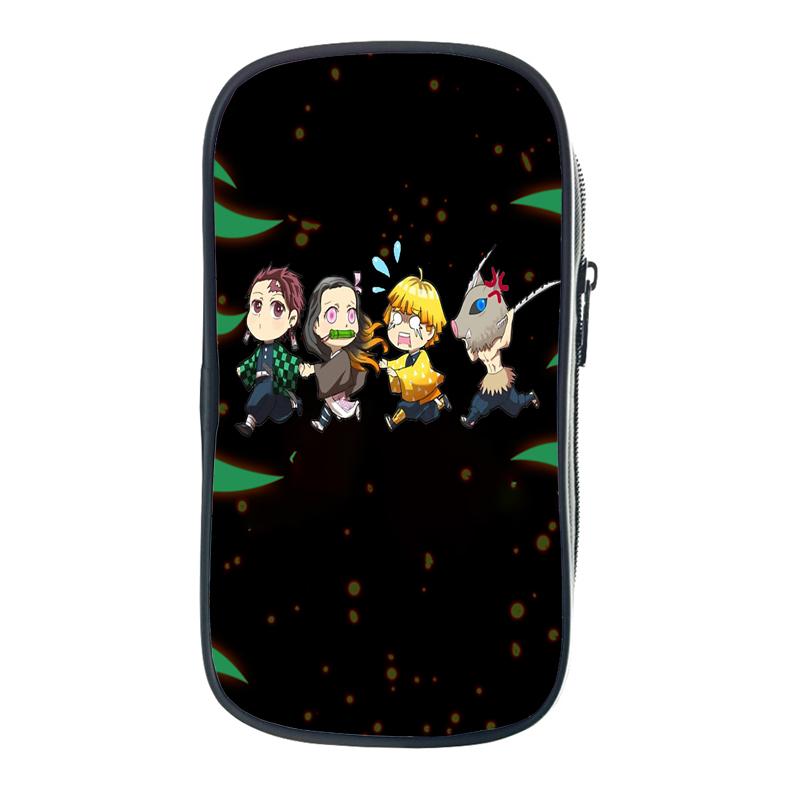 

Пенал для олівців Аніме Вбивця Демонів Kimetsu No Yaiba Дитячий для Дівчат Хлопчиків Пеналь Дитячі Сумки для Ручок Студентські Канцелярські Товари Тримач для Олівців 24