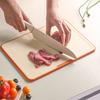 Plastic Cutting Board Set with Stand PP Chopping Boards for Meat Fruit Veggies Non-Slip Dishwasher Safe Space-Saving Kitchen Organizer