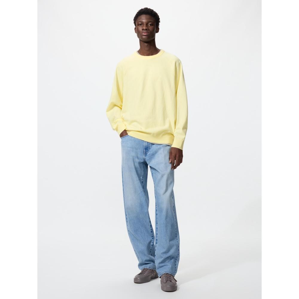 Uniqlo Japan Washable Crew Neck Sweater