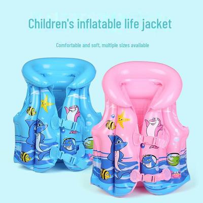 Gilet de flottabilité pour enfants de grande taille: Gilet de natation gonflable universel pour débutants pour enfants