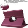 360 Rotation For iPad Case Air Pro MINI 3 4 5 6 7 10th 11th 12th Generation 10.9 10.2 11 12.9 13 Inch Leather Stand Tablet Cover