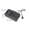 2 Slot Power Tool Charging Station 1.2A 21V Battery Fast Chargers Double Battery Chargers High Efficiency Portable