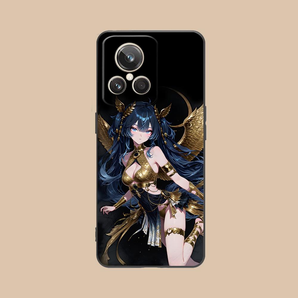 Wuthering Waves Luno Matte TPU Mobile Phone Case for Realme 15 14 13 12 11 10 9 Pro Plus T I Lite 5G Colorful Printing Cover