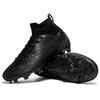 Foreign trade nailing a piece, competition training artificial grass shoes, children's high-top football shoes, men's 2025 long nails, the price is ex