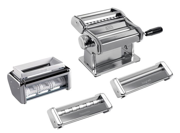 Pasta Machine Set - Marcato - AT-MULTIPAST - Alloy Steel - 20 X 20 X 15 Cm - Easy To Use