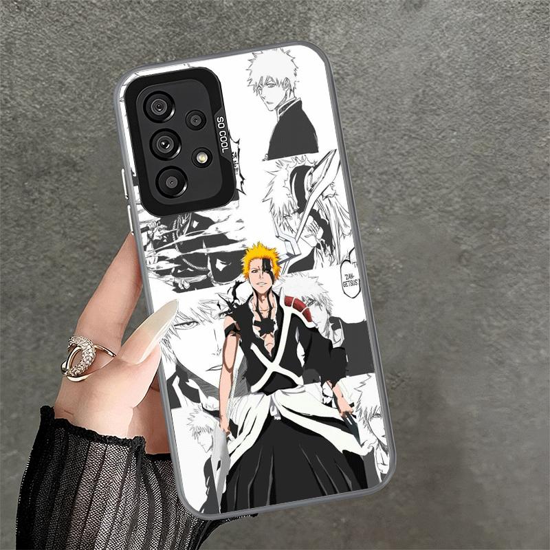 Bleach Anime Ichigo Kenpachi Shockproof Phone Case for Samsung A17 A16 A15 A14 A37 A57 A36 A56 A26 A35 A55 A25 A34 A54 A24 A13 A