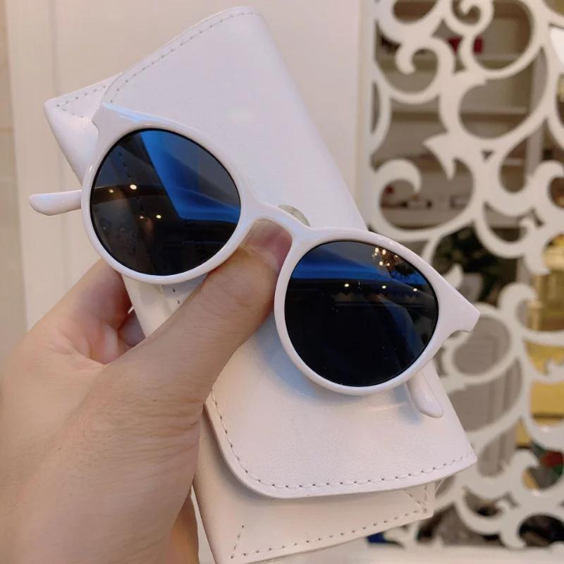 New s Cute Sweet Sunglasses Kids Sun Spectacles Vintage Trend Baby Sunglasses Korean Sunglasses for Boys And Girls UV 400 Protection
