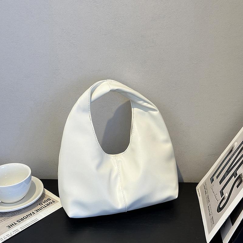 New retro pleated cloud bag niche texture bag simple portable dumpling bag