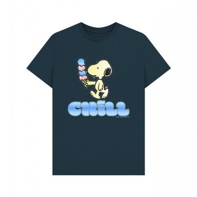 Unisex Adult Snoopy Ice Cream Summer T-Shirt