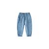 Boys' Pure Color Denim Children's Clothing Summer Children Casual Jogger Pants Mid Waist Anti Mosquito Pants Children's Thin Pants