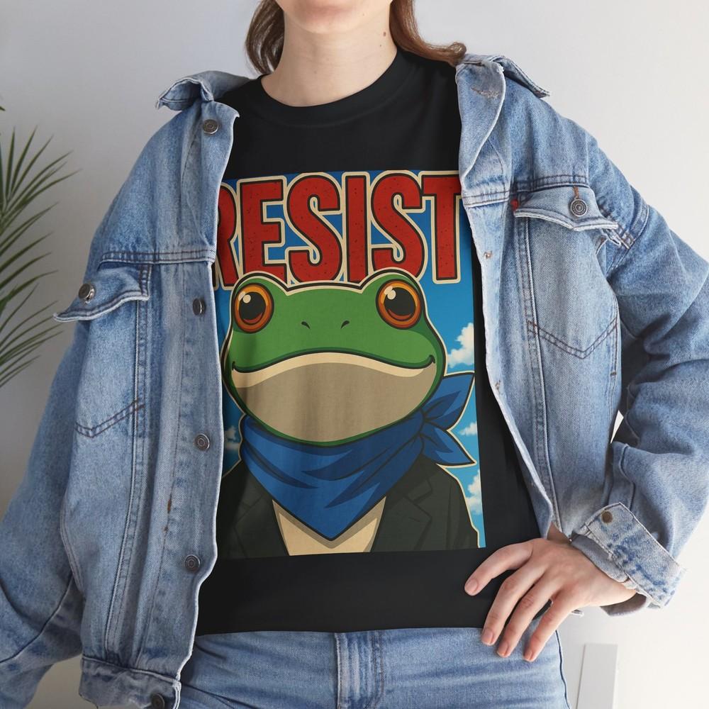 PORTLAND FROG OF FREEDOM Ледяная футболка Anti Ice футболка Anti Ice Рубашка Anti Trump Унисекс футболка S