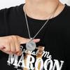 Rotating Peace Knot Pendant Necklace Men Women Vintage Style Copper Crystal Charm Jewelry With Chain Options