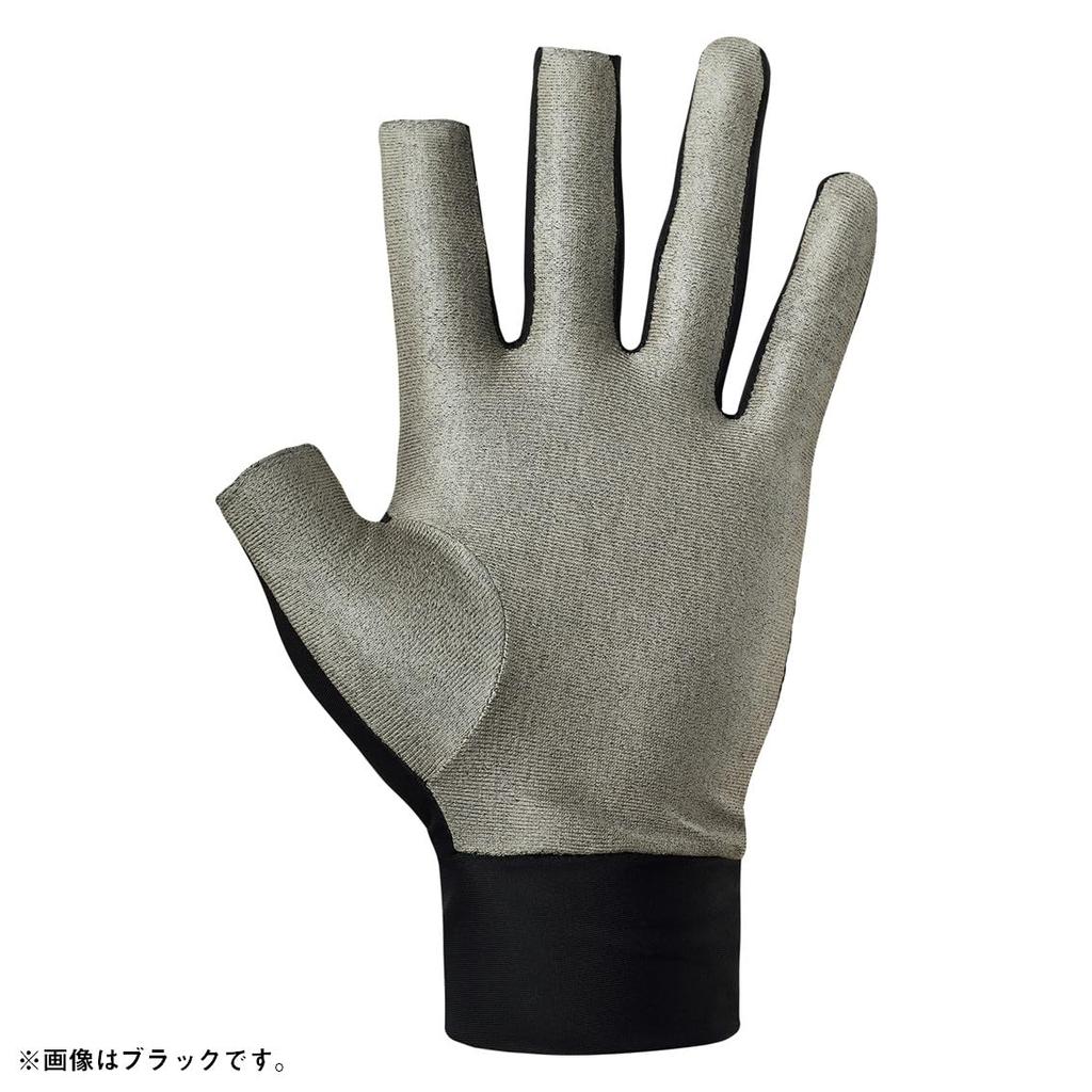 Daiwa ICEDRY UV Protection Size Gloves, 3-Piece Cut, Khaki, L, 25DG-6725