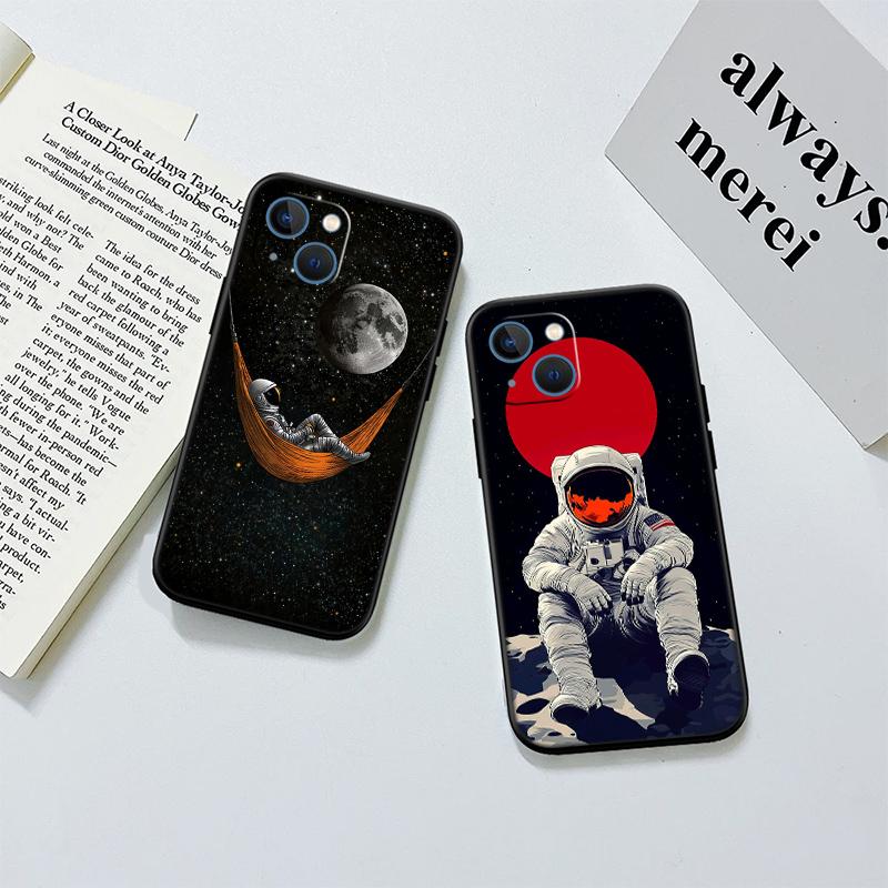 Astronaut Space Moon Phone Case for Huawei Mate 20 P Smart+ P20 P30 Lite Pro Y5p Y6p Y6s Y7a Y8p Y8S Y9 Prime Y9S