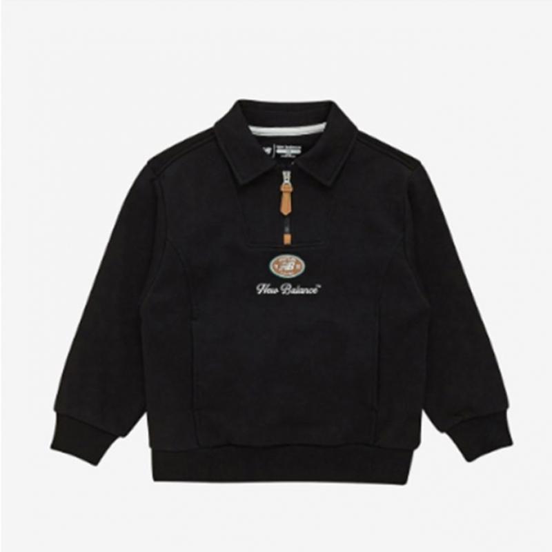 New Balance Kids Down Collar Set Up Nk9yf1101u 19 Long Sleeve Tee