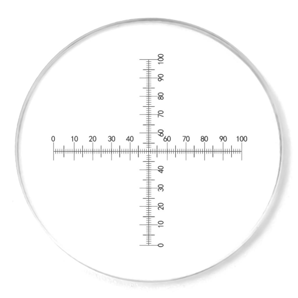 C1-C7 Microscope Calibration Slide High Precision Stage Micrometer Ocular Reticle Eyepieces Calibration Ruler Slides