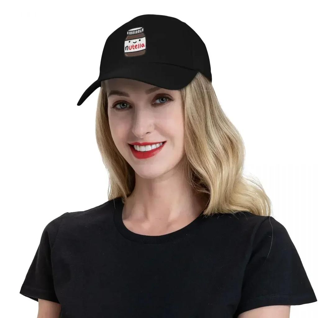 Nutella Baseballkappe Tee-Hut Sonnenhut Für Kinder Luxusmütze Herrenkappen Damen