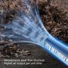 Cordless Electric Leaf Blower 580CFM 160MPH Power With 2 Speeds And Tubes 2X4.0Ah Batteries Lightweight Handheld Design For Yard Snow Debris Cleaning
