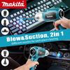 Makita Power Tools 18V  Mini Car Vacuum Cleaner Multifunction Handheld  Rechargeable  Dust Collect Tool