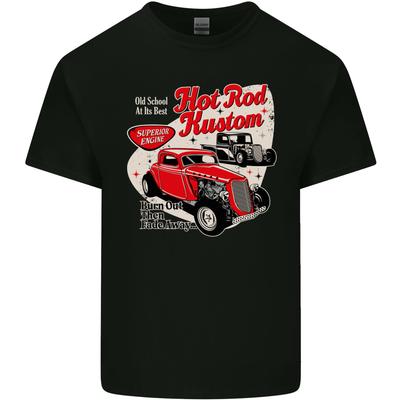 Hot Rod Kustom Burn Out and Then Fade Away Unisexs Light Cotton TShirt