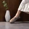 Leather Hollow Hole Shoes Women's Summer New First-layer Cowhide Soft-soled Women's Shoes One-pedal Cowhide Men's Shoes