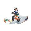 PLAYMOBIL 71798 Rider Avec Rampe, Skate Et BMX, My Life, Promo Pack, 17 Pièces, Dès 4ans