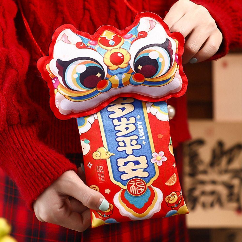Traditional 2025 Snake Year Red Envelopes Blessing Red Packet  Spring Festival Supplies