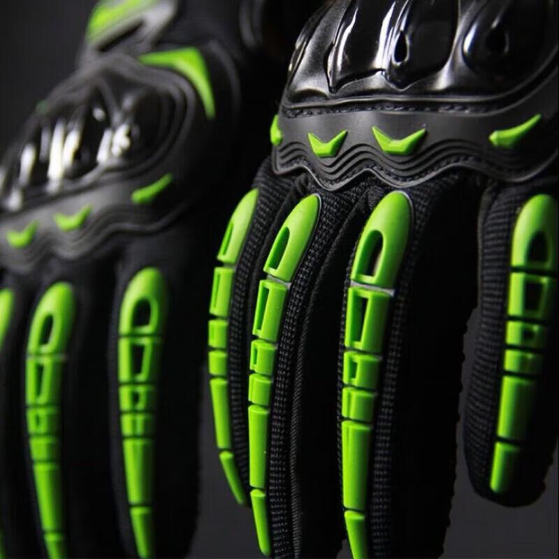 ZhanShi Motocyklové rukavice s dotykovým displejem Kawasaki