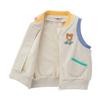Miki House Hot Biscuits Vest, Boys and Girls, Baby/Kids' Clothing, Gray, 100cm, 73-5701-142