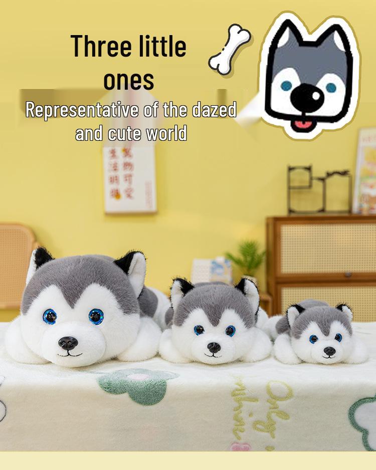 Cute Husky Plush Toy - Perfect Birthday Gift for Kids