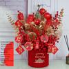 Fortune Flower Bucket: Home & Wedding Décor, Housewarming & Newlywed Gift