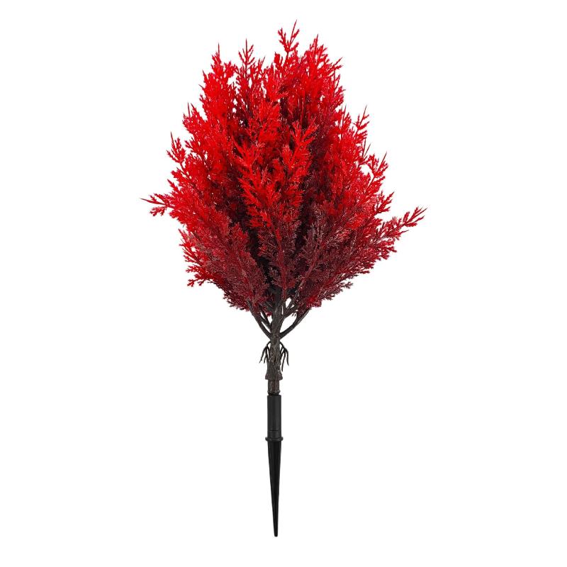 Artificial Cedar Topiary Trees Christmas Decorations Indoor Outdoor Small Fake Realistic Greenery Cedar Pine Tree